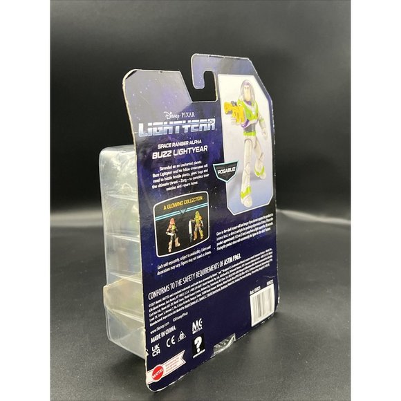 Disney PIXAR Space Ranger Alpha Buzz Lightyear Glow in the Dark - Picture 4 of 10